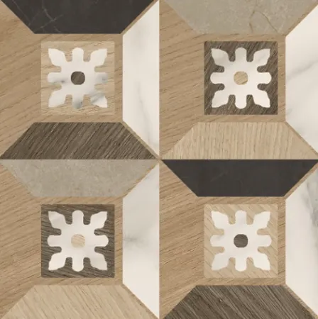 Керамогранит мультиколор матовый под дерево 1х20х20 см