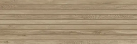 Плитка бежевая матовая вид 2 под дерево 1х33,3х100 см