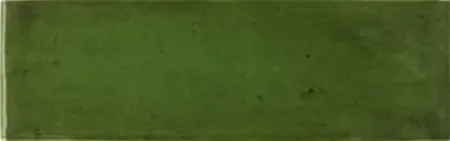 Плитка зеленая глянцевая под кирпич 0,83х5х15 см