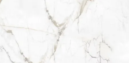 Керамогранит белый LLR легко-лаппатированный вид 2 под мрамор 1х60х120 см