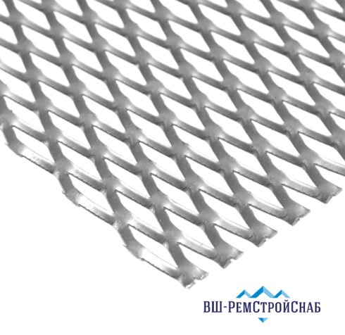 Нержавеющая просечно-вытяжная сетка 12Х18Н10Т 10x25x1.5 ТУ У00236010.001-97
