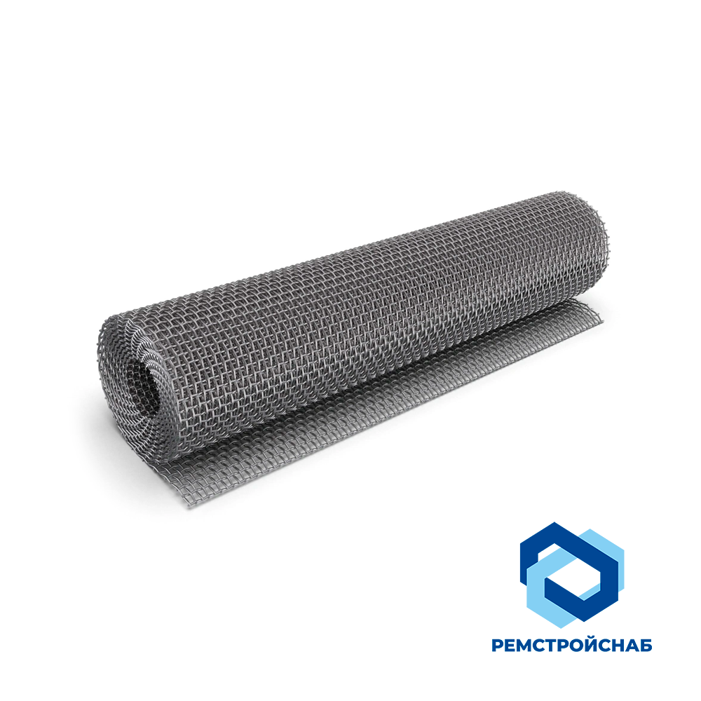 Сетка тканая оцинкованная 7х1.2 мм ГОСТ 3826-82