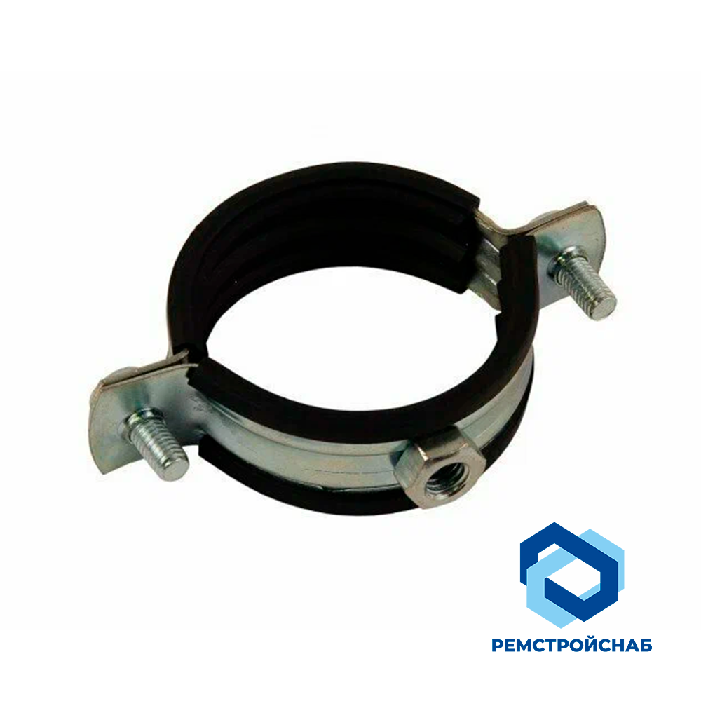 Хомут металлический для труб сталь 20 377x30x13 ГОСТ 24140-80