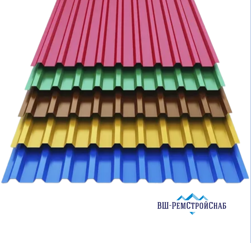 Профнастил мп20 0.45x1250x1000 ГОСТ 24045-94