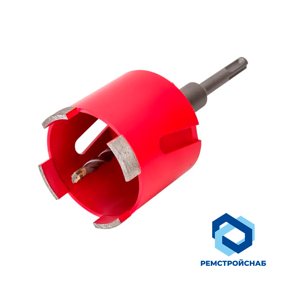 Коронка алмазная по бетону 82мм (безударная)