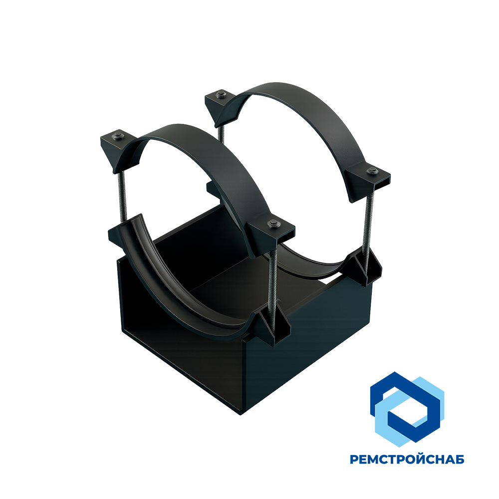 Двуххомутовые скользящие опоры сталь 20 465x548x34.3 ОСТ 108.275.30-80