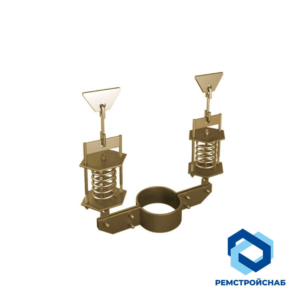 Подвесная пружинная опора Т27 377x2620x96.7 Серия 4.903-10 в.6