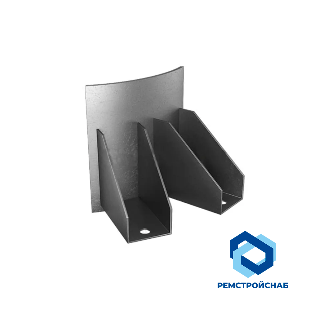 Лапа с накладкой для вертикальных трубопроводов сталь 20 720x5500x30 ОСТ 34-10-738-93