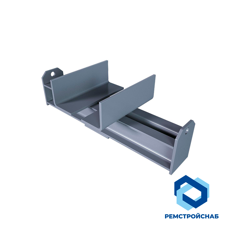 Приварные подвески на опорной балке с проушинами сталь 20 1220x130.28 ОСТ 24.125.125-01