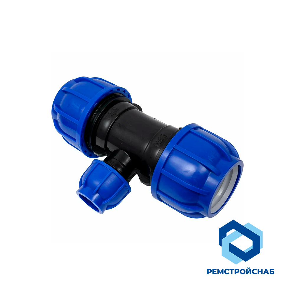 Полиэтиленовый тройник переходной ПЭ 80 110x63x110 ГОСТ 22689-2014
