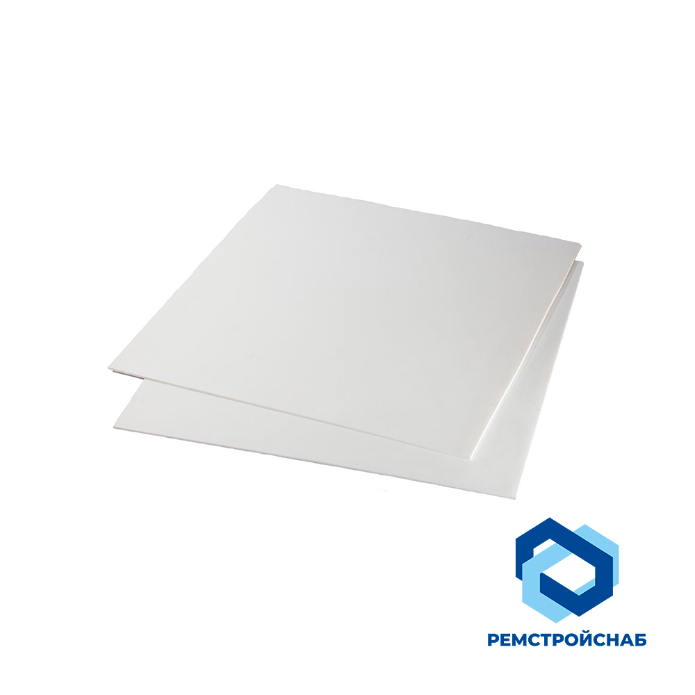 Фторопласт лист Ф-4 25x500x500 ТУ 6-05-810-88