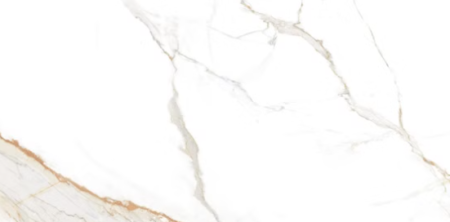 Керамогранит белый матовый вид 6 под мрамор 0,9х60х120 см
