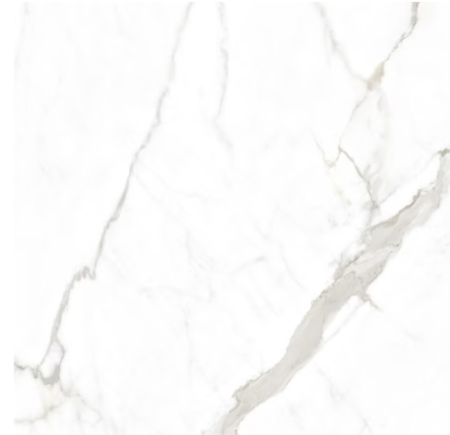Керамогранит белый сатиновый под мрамор 0,8х100х100 см