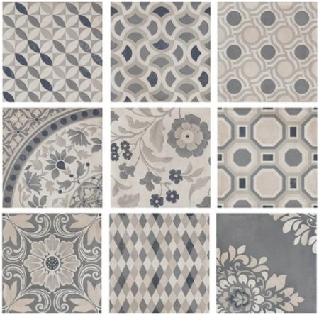 Керамогранит бежевый матовый под бетон 0,8х30х30 см