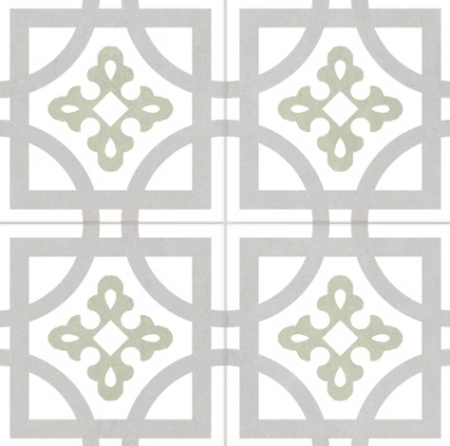 Керамогранит серый матовый вид 1 пэчворк 0,95х45х45 см