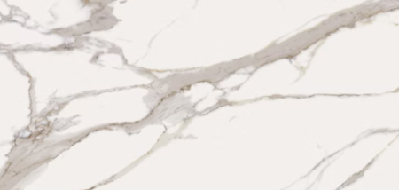 Керамогранит белый матовый вид 10 под мрамор 0,9х60х120 см