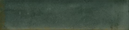 Керамогранит зеленый матовый вид 1 под кирпич 0,7х7,5х30 см