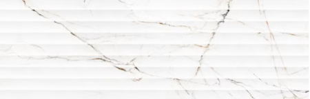 Плитка белая матовая вид 1 под мрамор 0,8х33,3х100 см