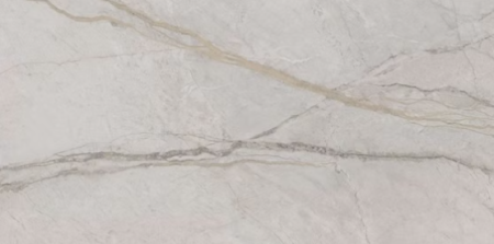 Керамогранит светло-серый глянцевый обрезной под мрамор 0,9х60х119,5 см