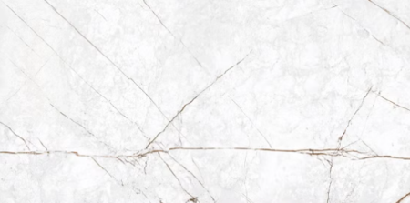Керамогранит белый LLR легко-лаппатированный вид 7 под мрамор 1х60х120 см
