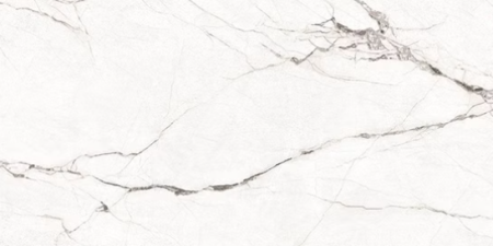 Керамогранит белый матовый вид 9 под мрамор 1х60х120 см