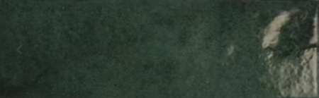 Плитка зеленая глянцевая под кирпич 0,83х6,5х20 см