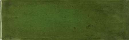 Плитка зеленая глянцевая под кирпич 0,83х5х15 см